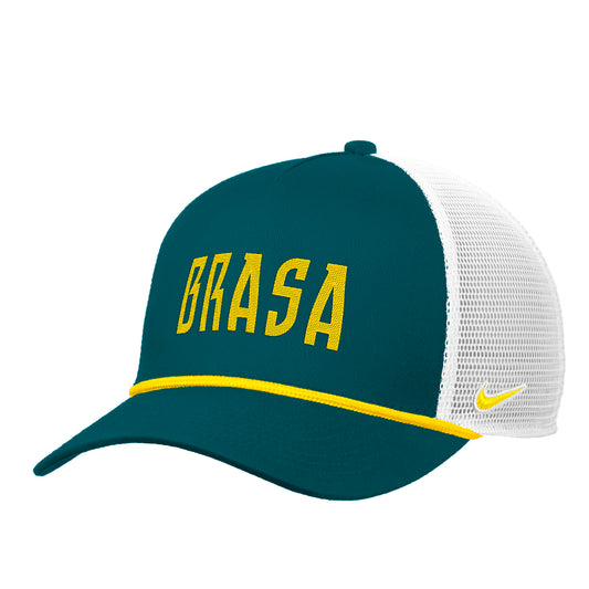 Nike Brazil 5-Panel Rise Visor Rope Trucker Hat