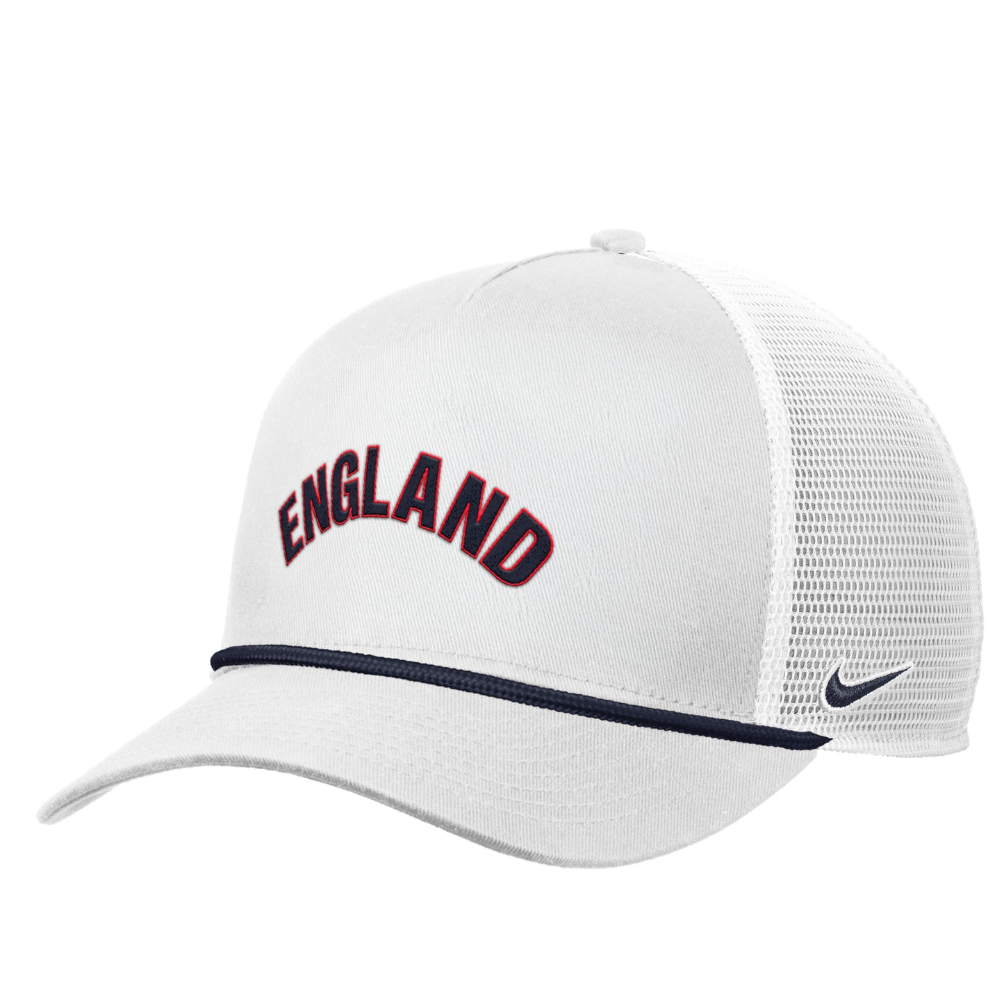 Nike England 5-Panel Rise Visor Rope Trucker Hat