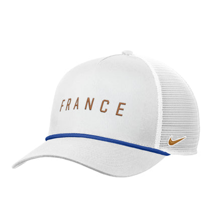 Nike France 5-Panel Rise Visor Rope Trucker Hat