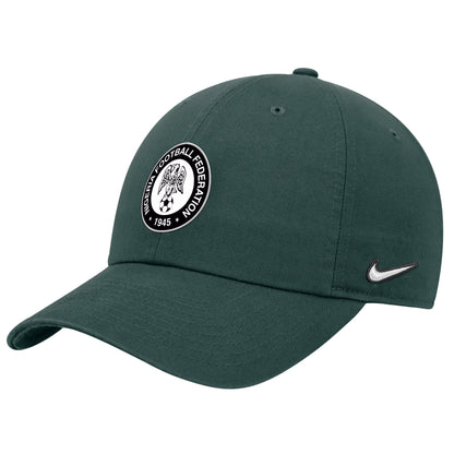 Nike Nigeria Woven Patch Crest Club Cap Green