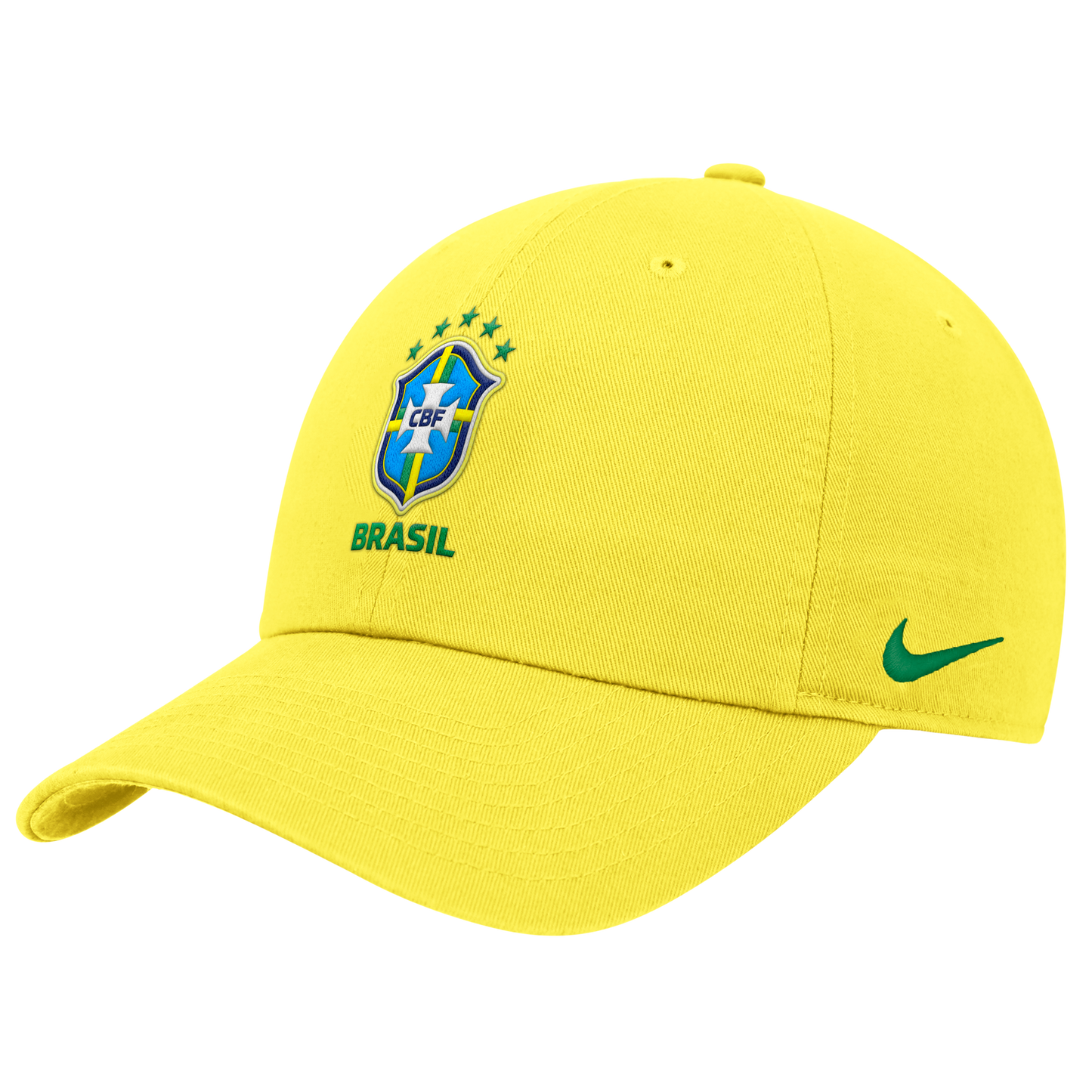 Nike Brazil Woven Patch Crest Club Cap Yellow