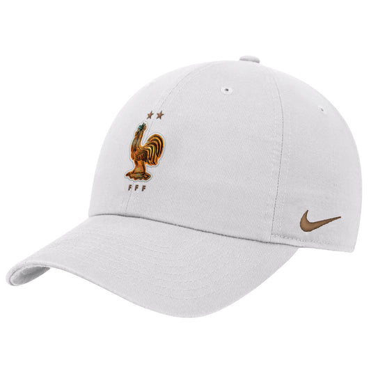 Nike France Woven Patch Crest Club Cap White