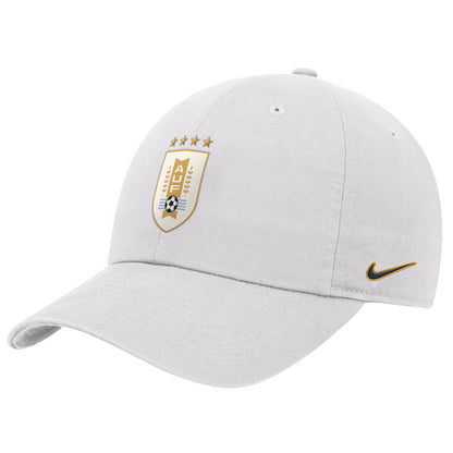 Nike Uruguay Woven Patch Crest Club Cap White