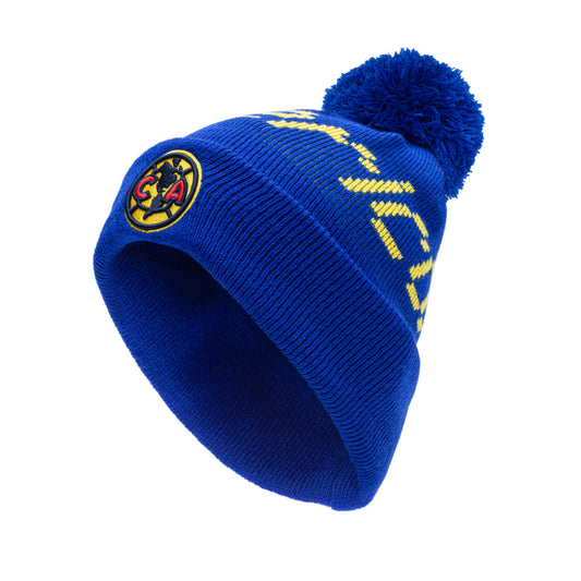 Club America Pixel Pom Beanie (Fan Ink)