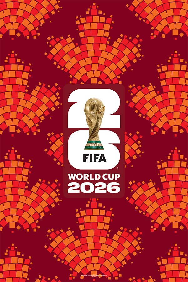 FIFA World Cup™ Canada Maple Leaf Poster