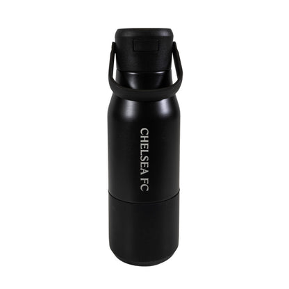 Chelsea Stainless Steel Black Water Bottle (650 ML)