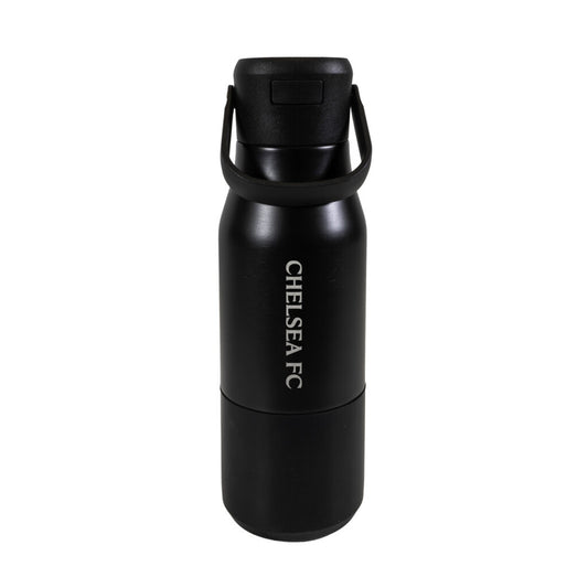 Chelsea Stainless Steel Black Water Bottle (650 ML)
