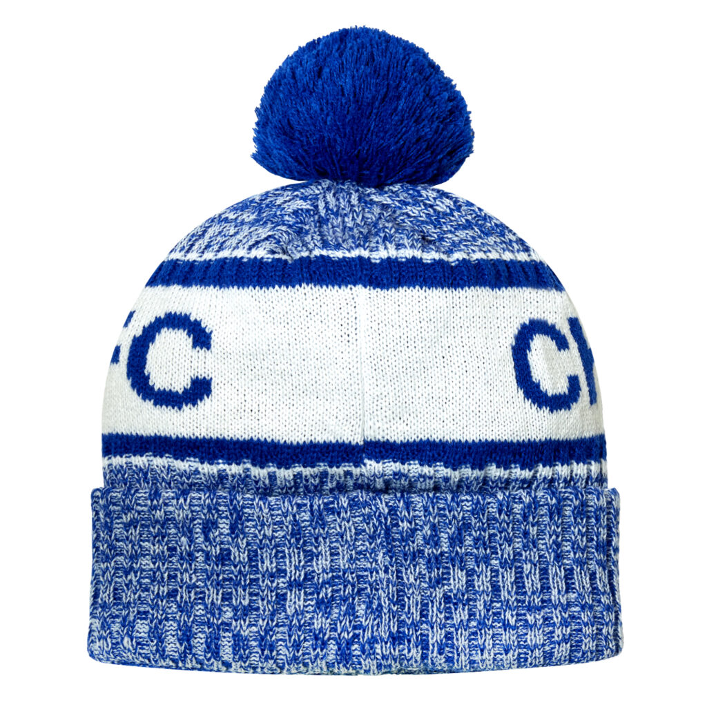 Chelsea Crowned Pom Beanie