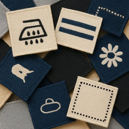 LOGO TISSÉ de 3 à 5 pouces