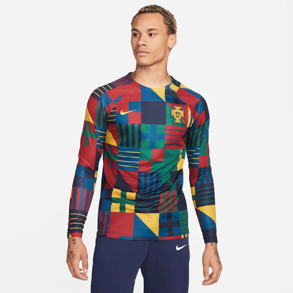 Maillot Nike Portugal 22/23 LS Pré-Match