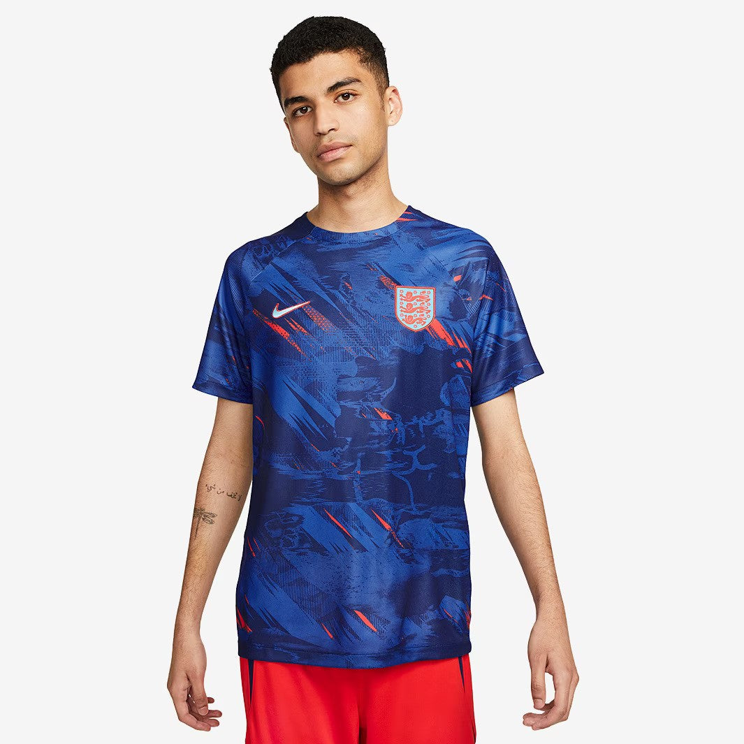 Haut de football Nike Angleterre Dri-FIT d'avant-match