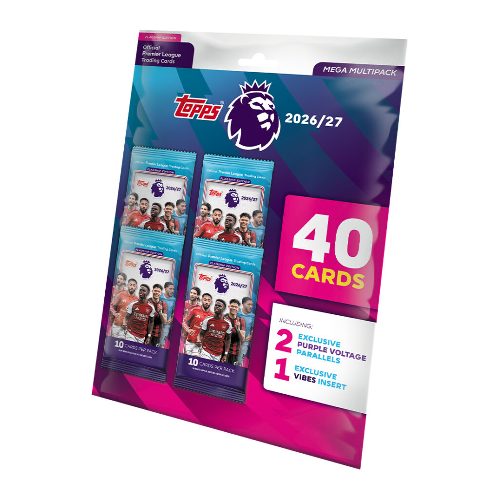 Topps 26/27 Premier League Flagship Cards Mega Multipack