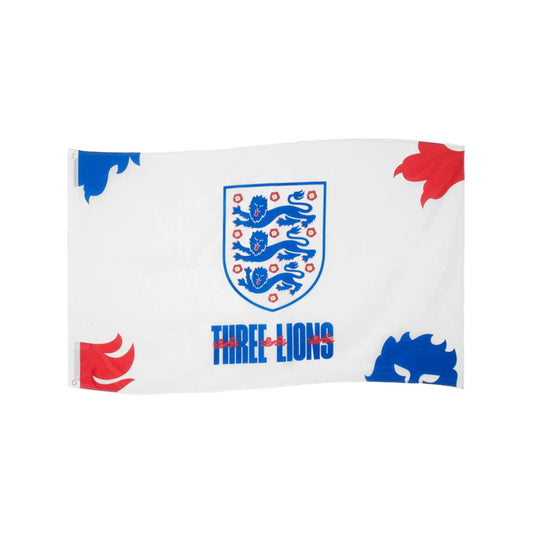England 3 Lions World Cup Flag
