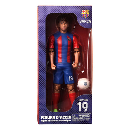 Lamine Yamal Barcelona Sockers Action Figure (8")