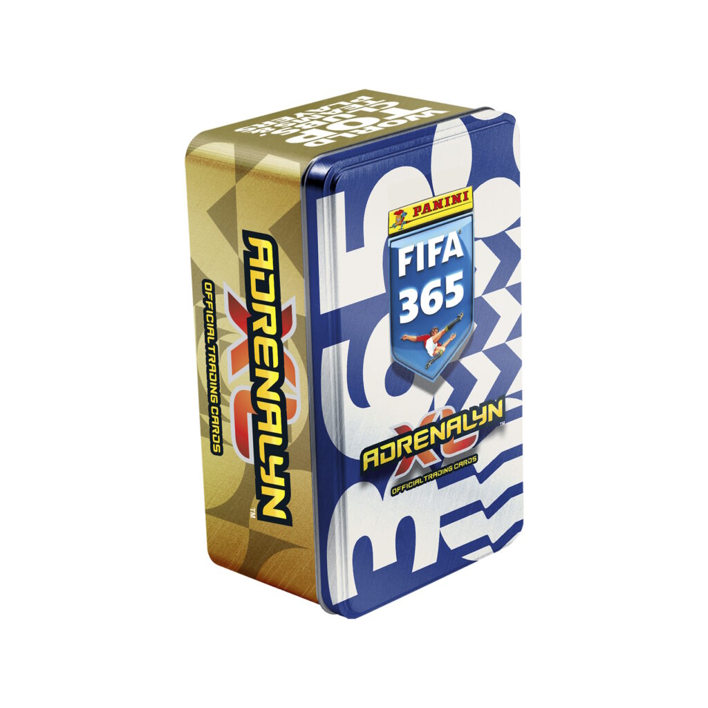 Panini Adrenalyn XL 2025-26 FIFA 365 Cards Mega Tin (42 Cards + 2 LE & 1 Golden Baller)