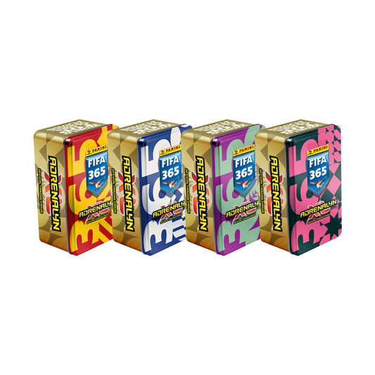 Panini Adrenalyn XL 2025-26 FIFA 365 Cards Mega Tin (42 Cards + 2 LE & 1 Golden Baller)