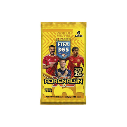 Panini 2025-26 Adrenalyn XL FIFA 365 Cards Blaster Box (50 Cards)