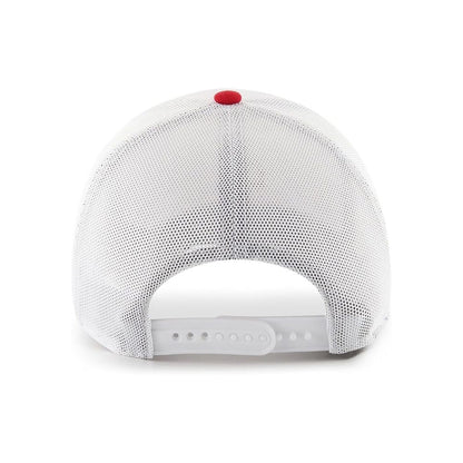 Liverpool 47 White & Red Snapback Trucker Hat