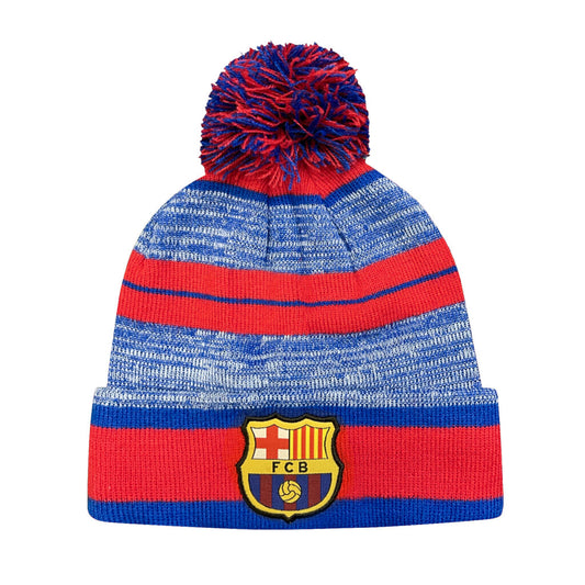 Barcelona Logo Life Pom Beanie