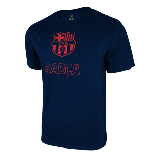 Barcelona Team Crest Poly T-Shirt