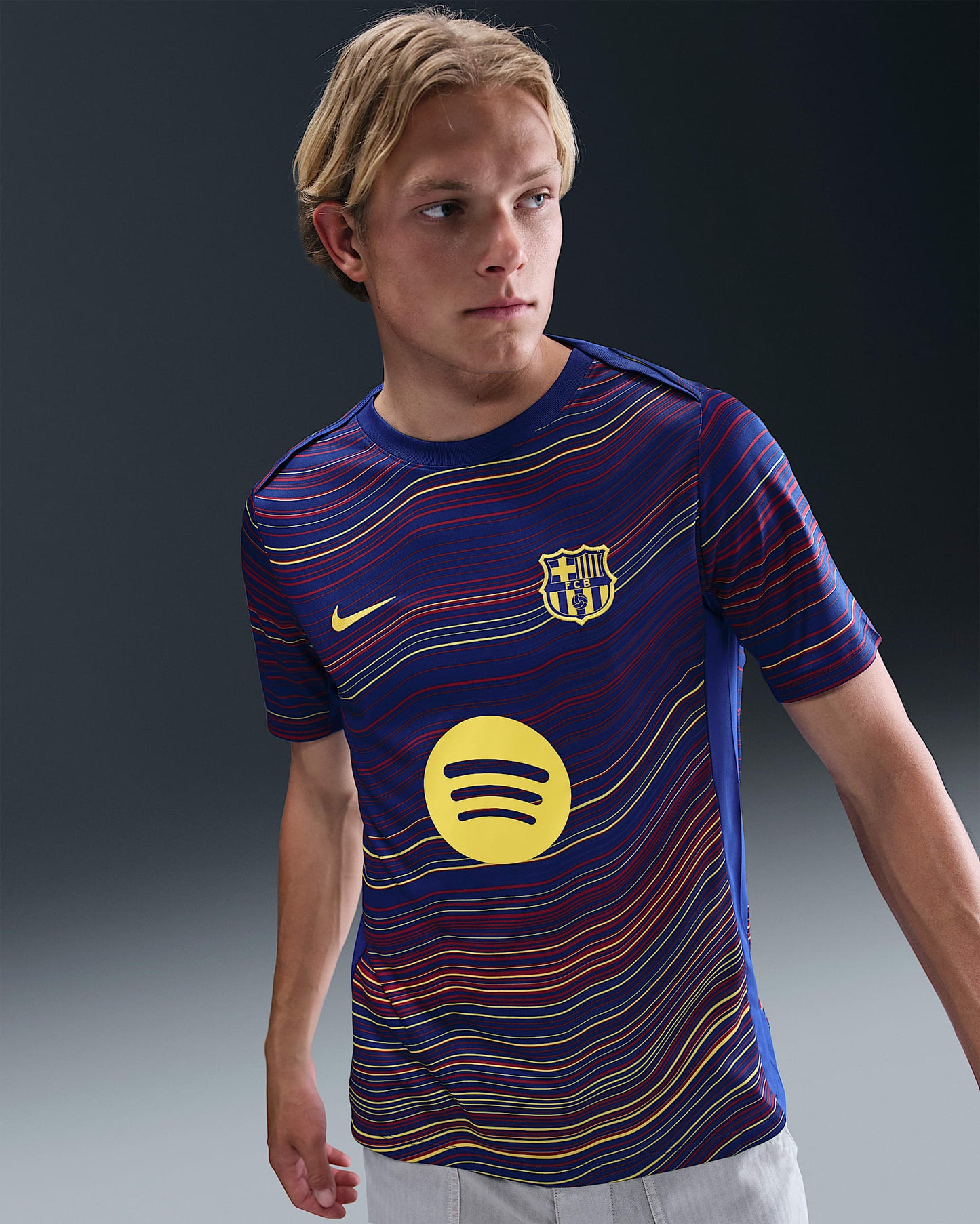 Nike Barcelona Academy Pro Home Pre-Match Jersey