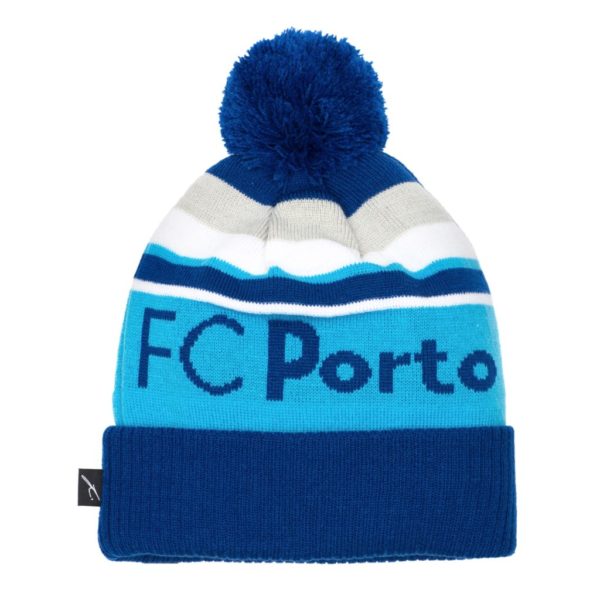 Porto Beanie Navy Pom
