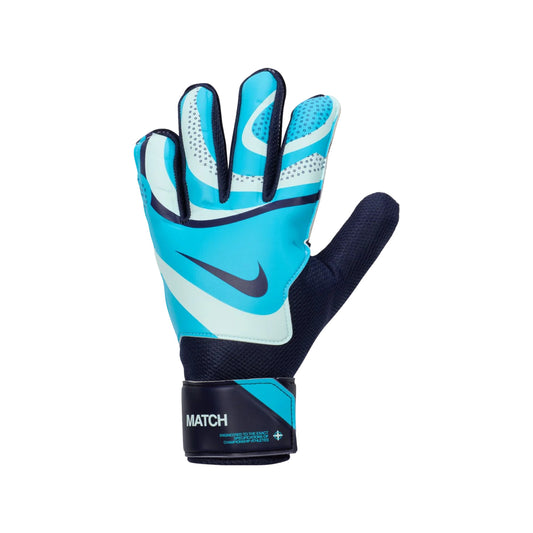 Gants de gardien de but Nike Match Bleu/Noir