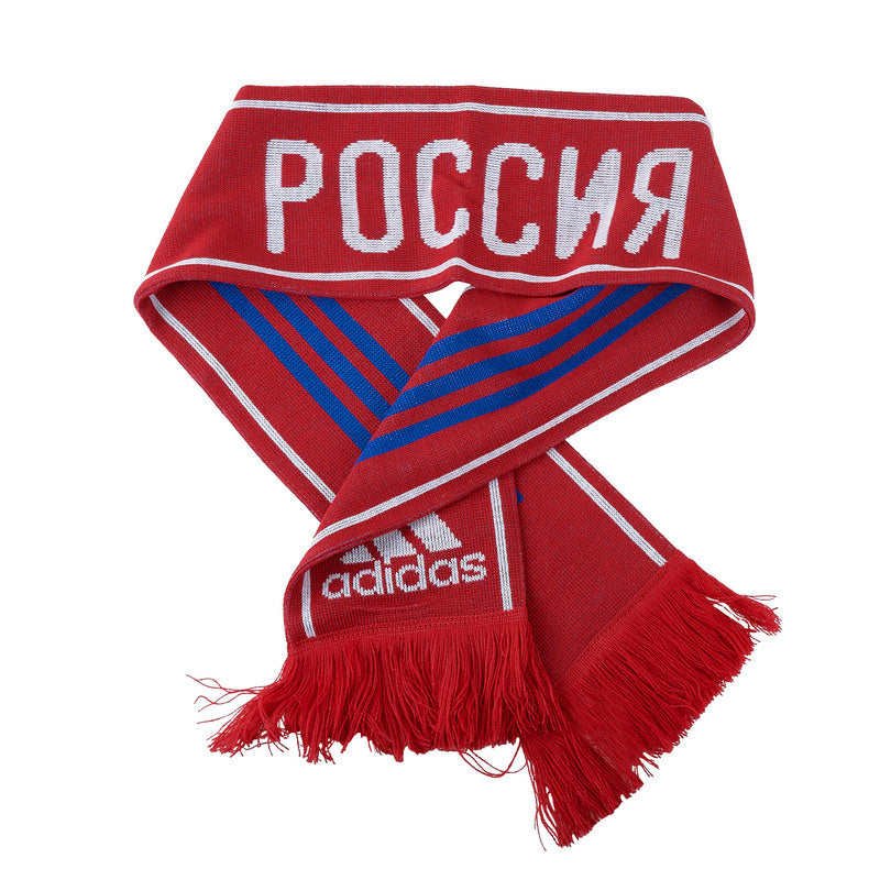 Adidas Russia Red & White Scarf