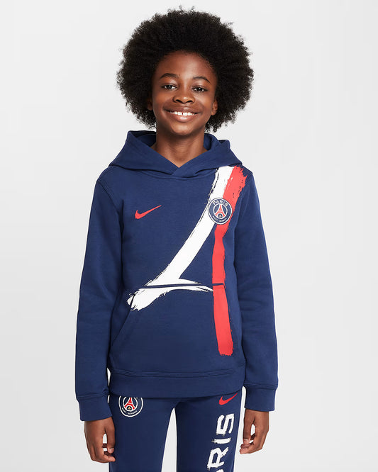 Nike Paris Saint-Germain Club Pullover Hoodie Youth