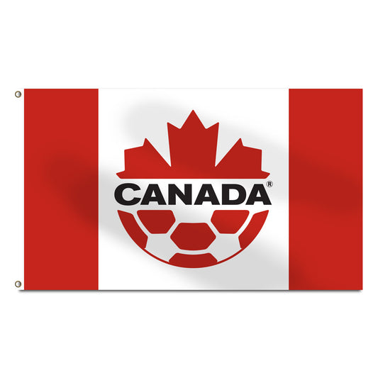 Canada Soccer Premium 100% Polyester Flag