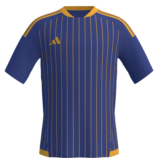 Adidas Burlington SC Tiro 26 Competition Custom Home Jersey Youth Blue