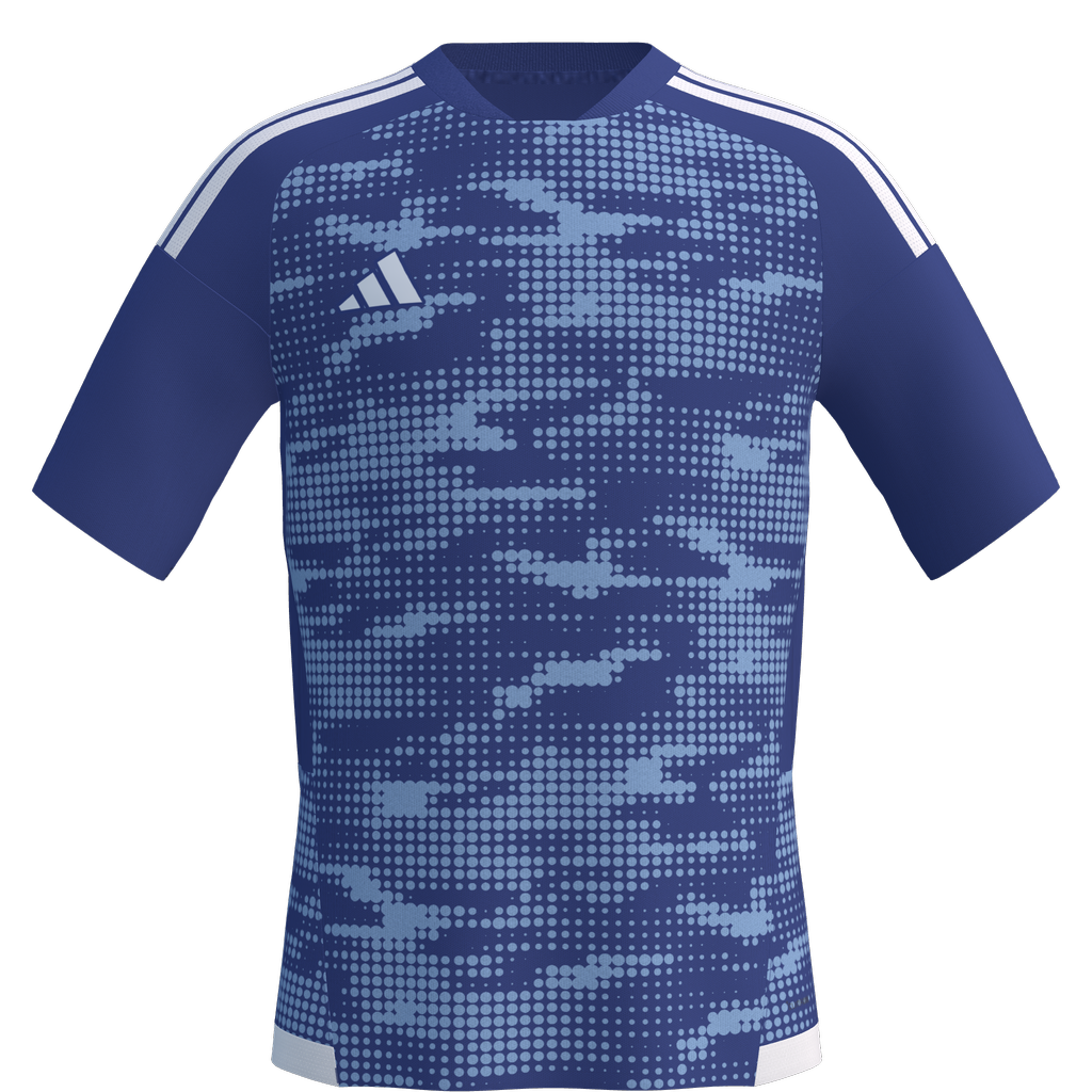 Adidas Croatia Norval SC Tiro 26 Custom Away Jersey Youth Blue