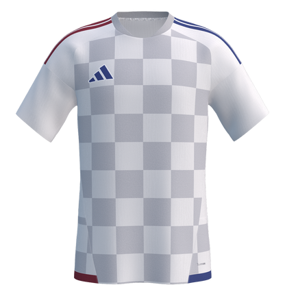 Adidas Croatia Norval SC Tiro 26 Custom Home Jersey White