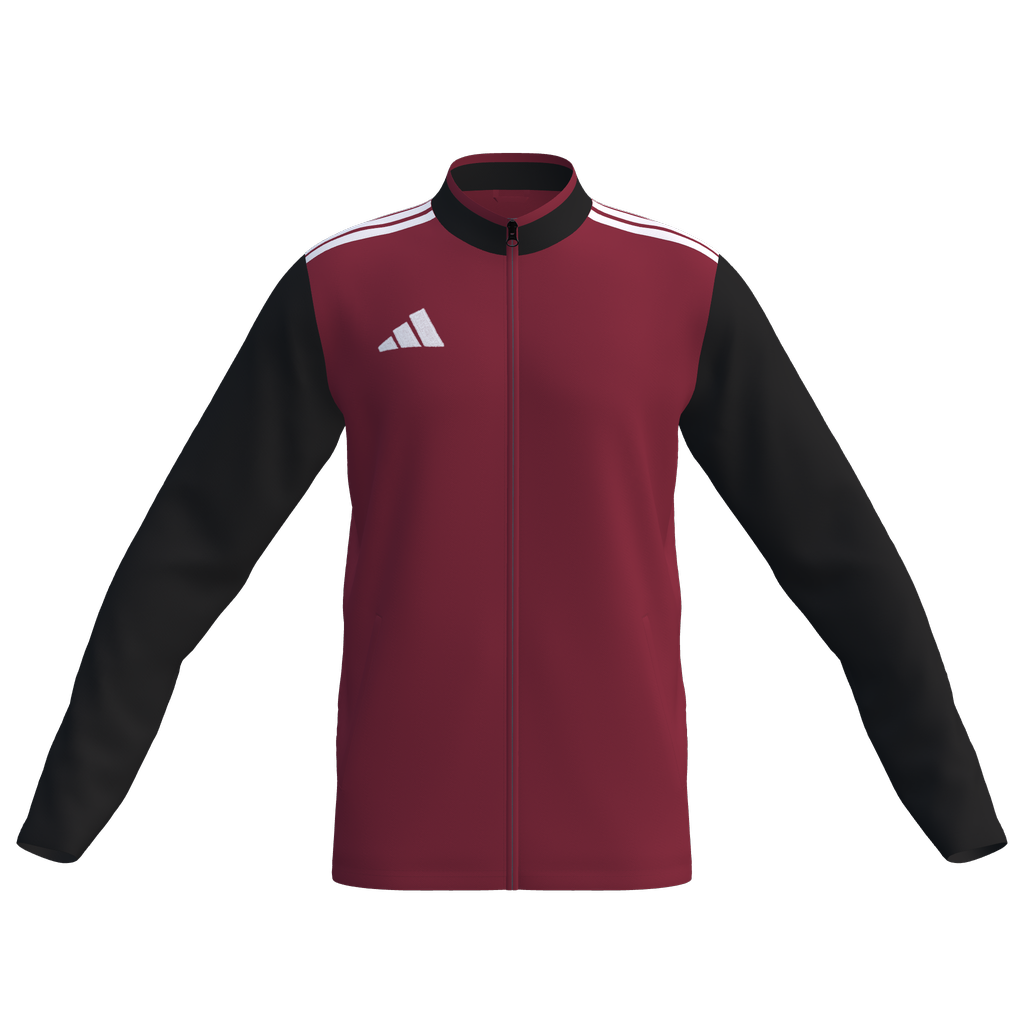 Chantilly Forever Adidas Entrada 26 Custom Track Jacket Red/Black
