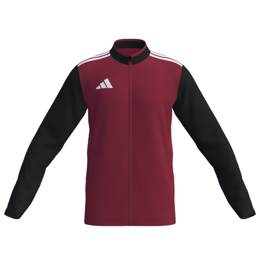Chantilly Forever Adidas Entrada 26 Custom Track Jacket Youth Red/Black