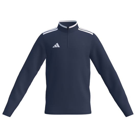 Adidas Entrada 26 Custom Quarter Zip Training Top Navy