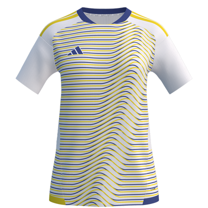 Adidas Burlington SC Tiro 26 Competition Custom Away Jersey Women's White