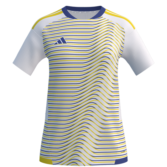 Adidas Burlington SC Tiro 26 Competition Custom Away Jersey Women's White