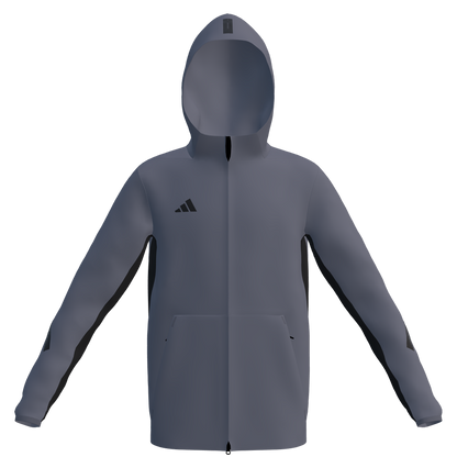 Adidas Burlington SC ZNE Full Zip Track Jacket Youth