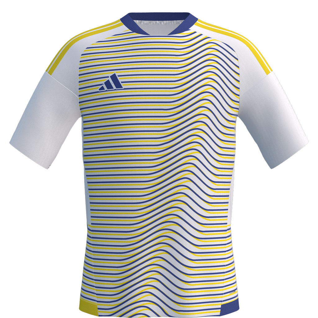 Adidas Burlington SC Tiro 26 Competition Custom Away Jersey White