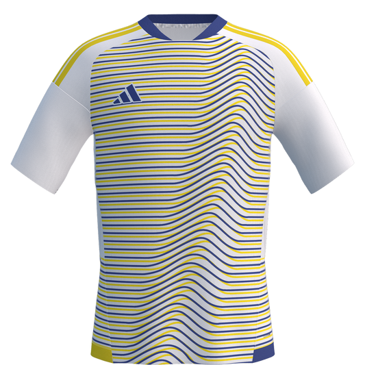 Adidas Burlington SC Tiro 26 Competition Custom Away Jersey Youth White