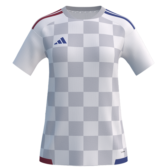 Adidas Croatia Norval SC Tiro 26 Custom Home Jersey Women's White