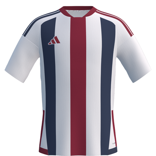 Adidas Springwater SC Entrada Custom Away Jersey Youth White