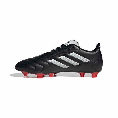 Chaussures de football Adidas Goletto VIII pour terrain sec, noir/blanc