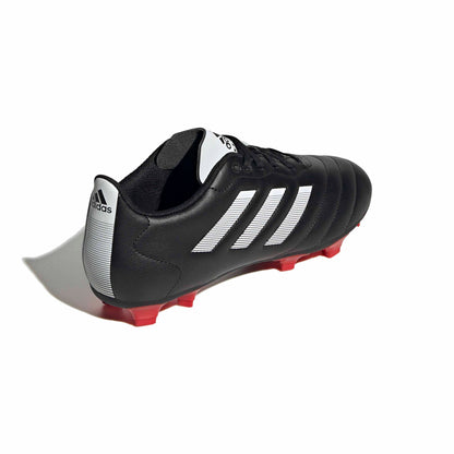 Chaussures de football Adidas Goletto VIII pour terrain sec, noir/blanc