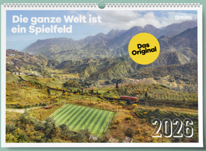 Football Stadium's of the World 2026 Calendar