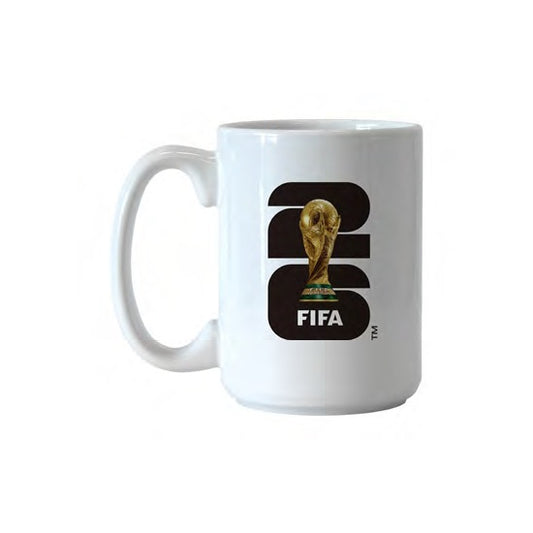 FIFA World Cup 2026™ White Ceramic Mug (15 Oz)