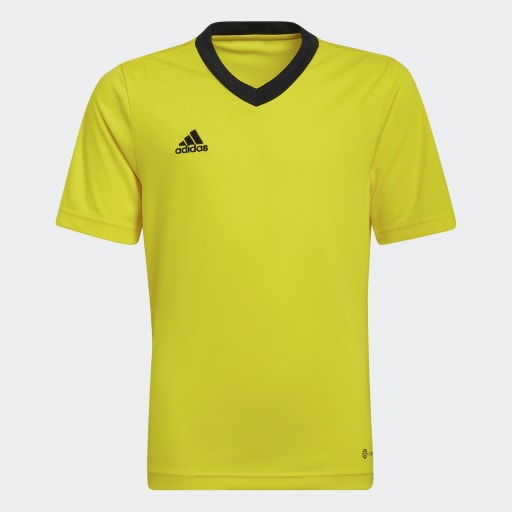 Adidas Entrada 22 Jersey Yellow Youth