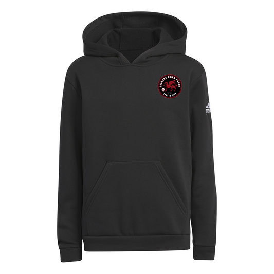 Grimsby Town SC Fleece Hoodie Black Youth