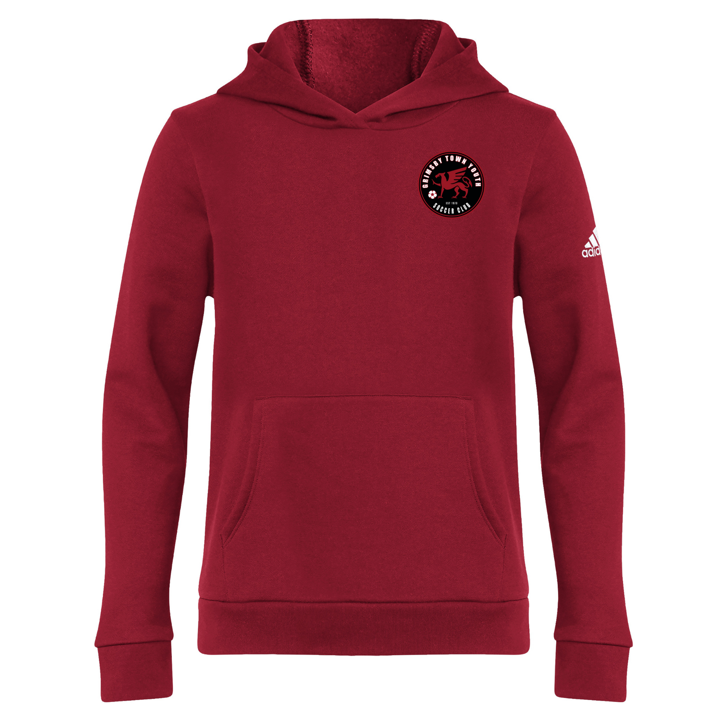 Grimsby Town SC Fleece Hoodie Red